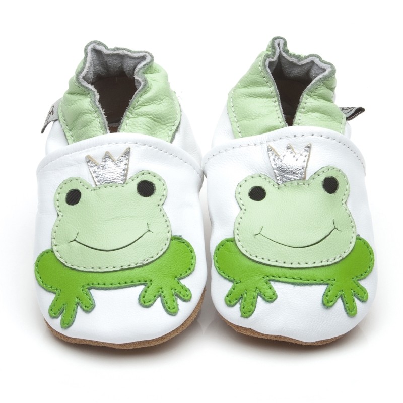 White Frog Shoes — Panda Feet